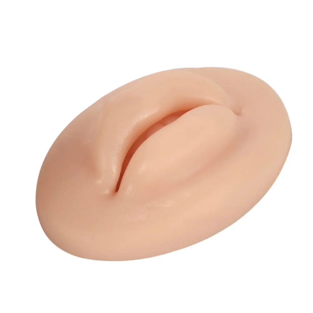 

Tattoos Practice Lip Silicone Fake Lip Mold Elastic Softer Fake Skin Professional Tattooing Supply Tattooing Accessory