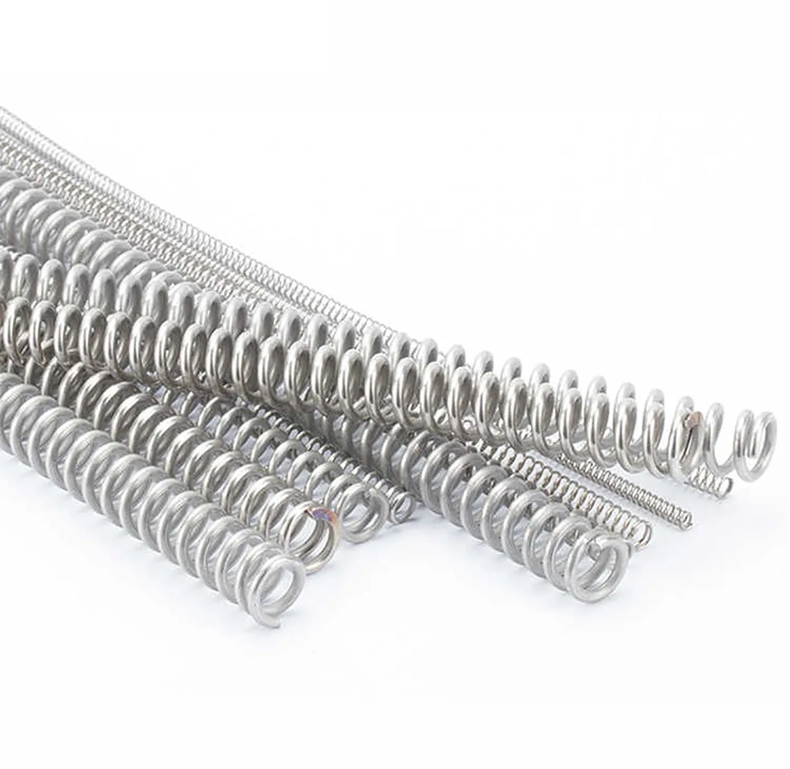 

5pcs Wire Dia 1.6mm Compression Spring 304 Stainless Steel Y-Type Compressed Spring Return Spring Length 10-50mm