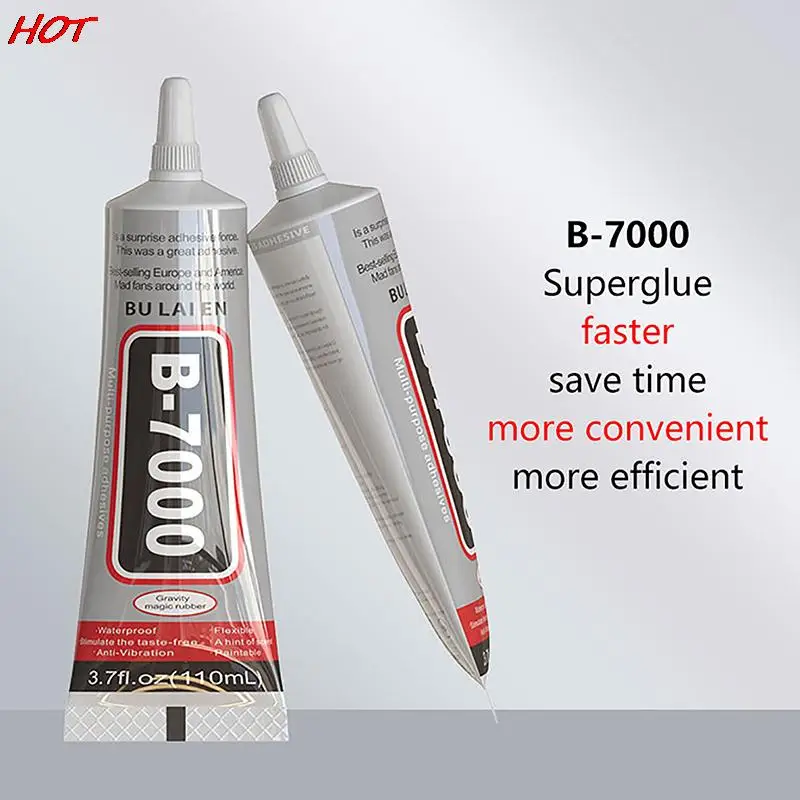 15/25/50/110ML B7000 Transparent Contact Phone Repair Adhesive Universal Glass Plastic DIY Glue B-7000 With Precision Applicator