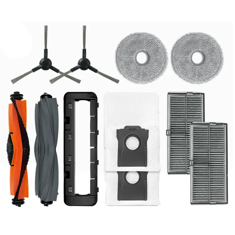 

Комплект запасных частей и аксессуаров ABVI для Dreame L10S Pro Ultra Heat, X30 Ultra, X30 Pro Plus: щетки, фильтры, салфетки для швабры, мешки для сбора пыли