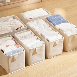 Underwear Storage Box Foldable Socks Bra Clothes Sundries Storage Container for Durable Space-Saving Portable Home Organization