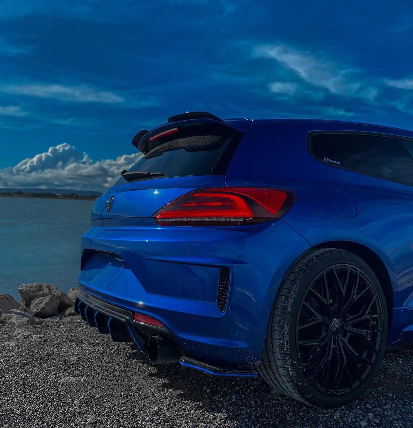 

Rear Spoiler Back Spoiler Lip Tail Wing for Volkswagen Shangku R GTS MK3.5 2014 2015 2016 2017 Body Kit Decoration Gloss Black