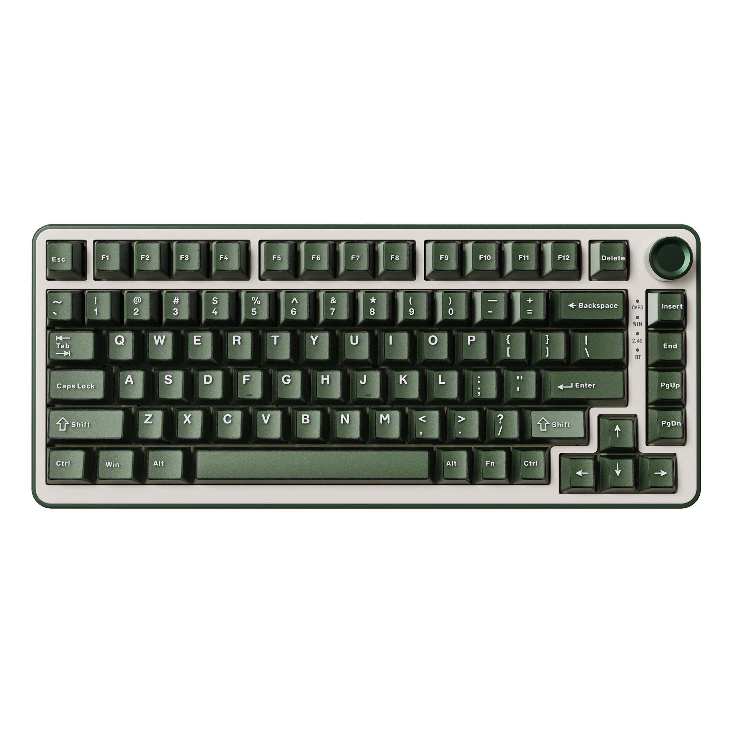 YUNZII B75 PRO Wireless Mechanical Keyboard Special Edition, 75% Pre-lubed Hot Swap Gasket Knob Keyboards,Custom RGB for Win/Mac