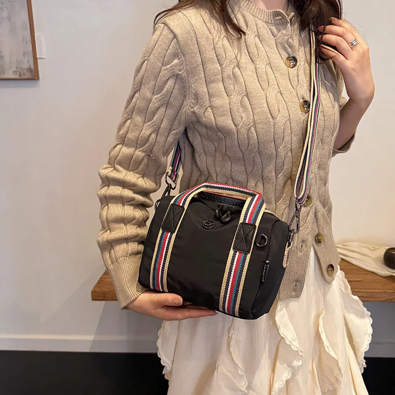 

New Women's Nylon Boston Pillow Bag 2025 - Lightweight Trendy, Shoulder/Crossbody, Casual Fashion