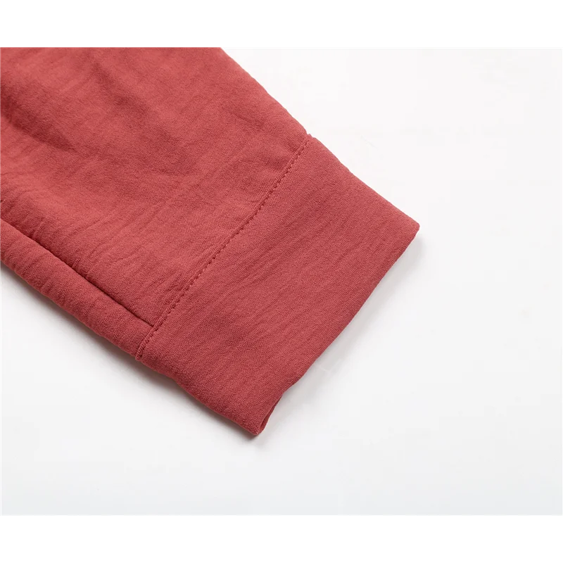 Robe chemise boutonnée à manches longues pour femmes, décontractée, ample, cravate à la taille, manches réglables, longueur