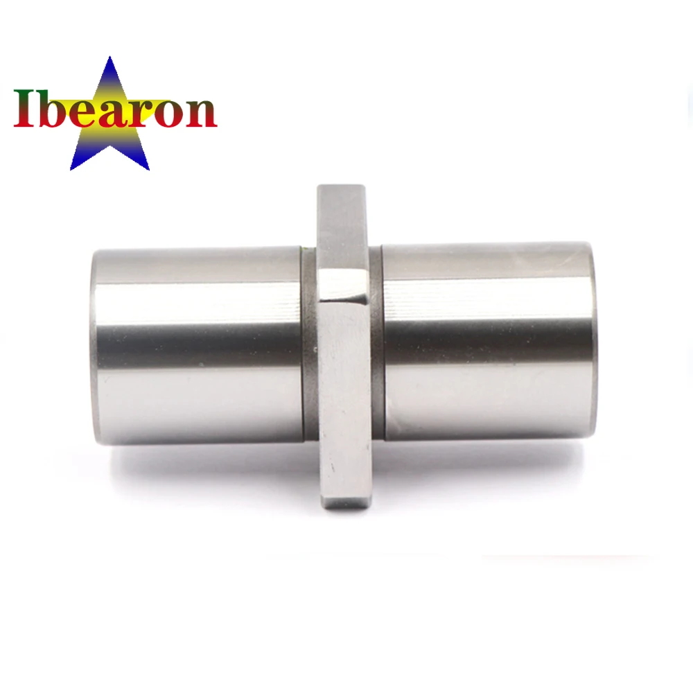 1PCS LMKM50LUU Double-Wide-Middle Type Square Flanged Linear Motion Ball Bearing Seals On Both Side Resin Retainer 3D Printer