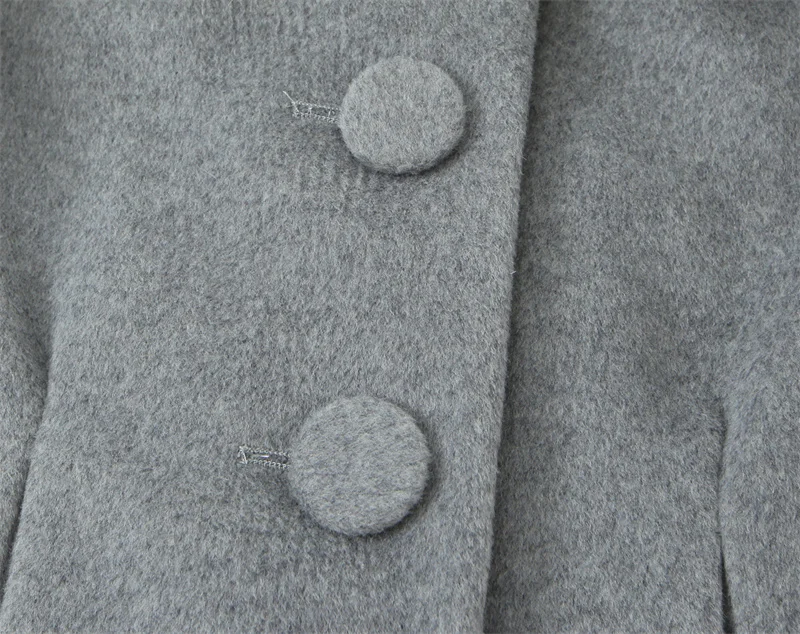 Conjunto elegante de 2 piezas de pantalones cortos empalmados de felpa para mujer, abrigo corto liso de manga larga + conjunto de pantalones cortos, conjunto informal para mujer