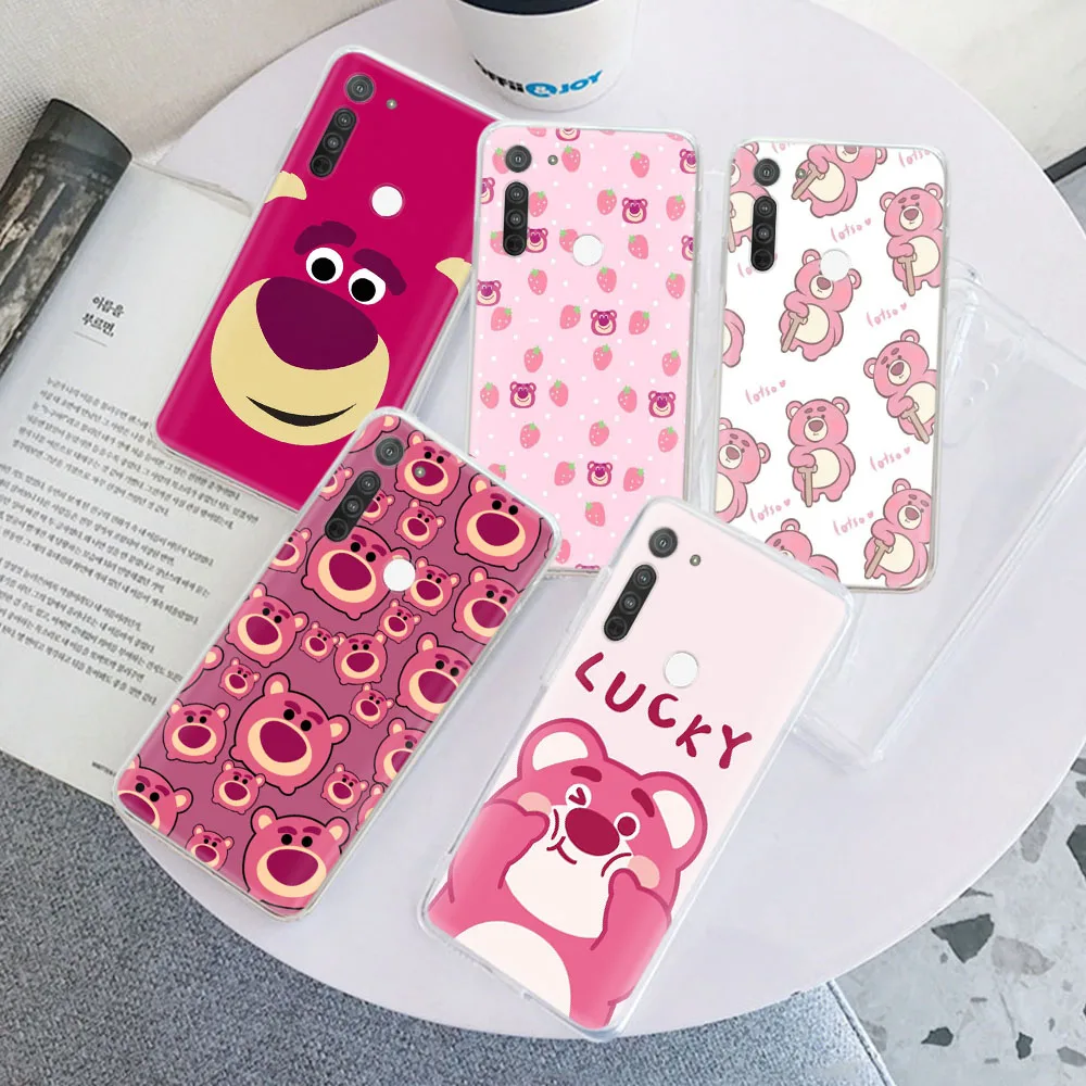 Cover for Tecno Camon 15 16 17 18 Premier 18I 18T 18P Spark Go 5 6 AIR 7 7T 8 8P 8C Pova Neo 2 Pro Soft Case ZR30 Lotso Bear