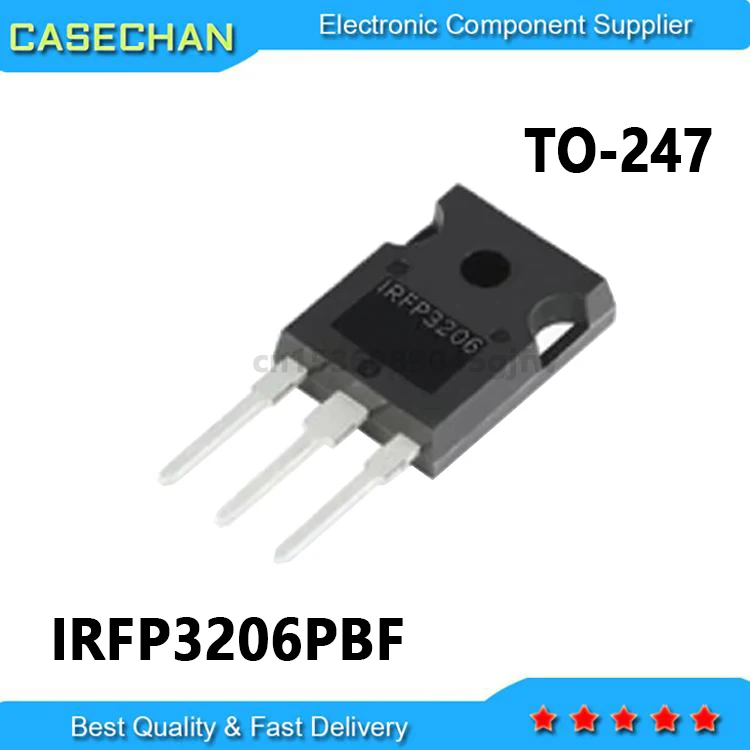 10PCS New and Original IRFP3206 3206 IRFP3206PBF  TO-247 200A 60V 2.4Mohm