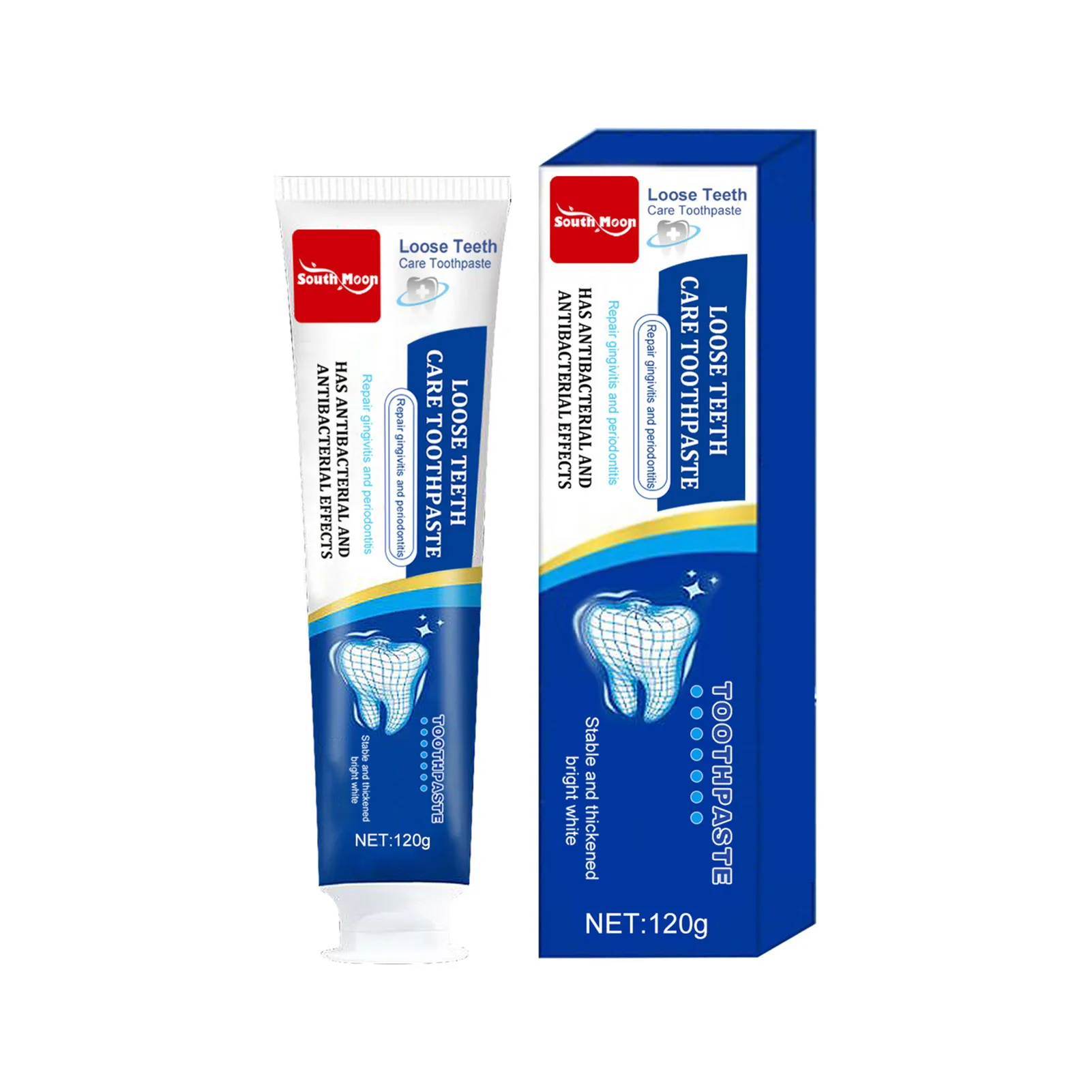 

120g Teeth Whitening Toothpaste Gentle Effect Healthy Ingredients Toothpaste for Strengthen Teeth Treatment