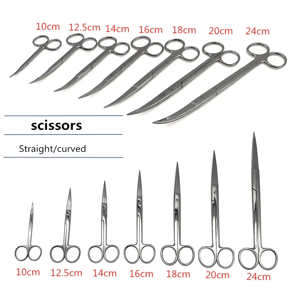 1pc Stainless Steel Eyebrow Scissors - Precision Trimming Tool for Facial Hair, Cuticle, and Personal Grooming