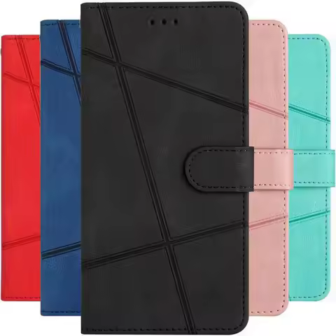 Casual Book Style Case For Samsung Galaxy A50 A21S A22 A23 A30 A30S A32 A33 A34 A42 5G Wallet Mobile Phone Leather Fundas E18D