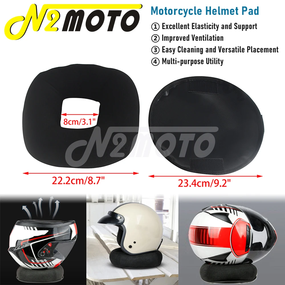 

Universal Helmet Accessories Motorcycle Helmet Stand Service Pad Portable Helmet Donut Ring Holder Mat Helmet Support Cushion