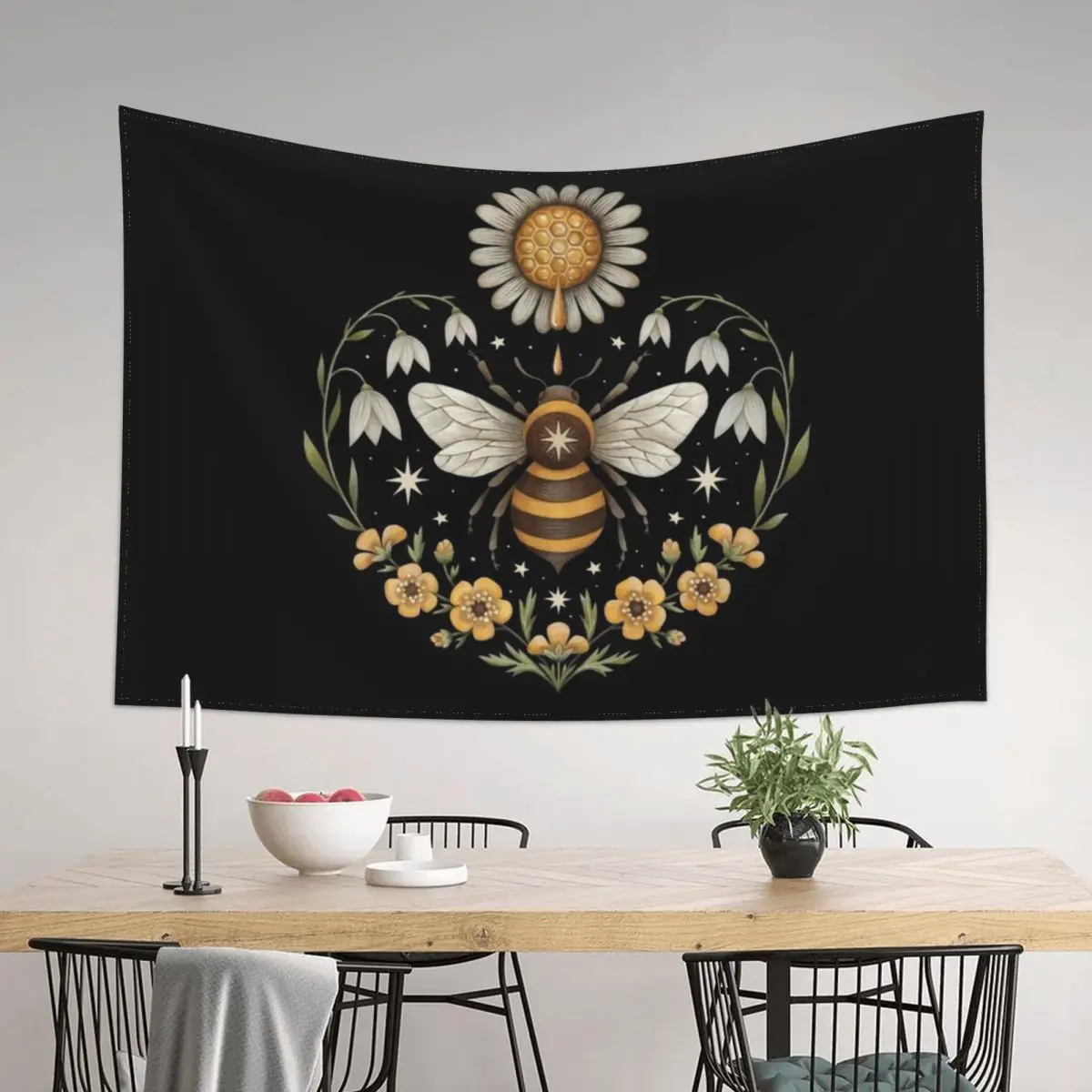 

Meadow Gold Tapestry For Bedroom Decoration Home Decoration Aesthetic Tapestry