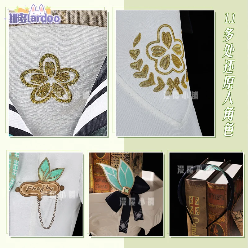 هونكاي: ستار ريل اليراع تأثيري حلي JK بدلة بحار موحدة هالوين كرنفال حفلة عيد الميلاد لعب دور الملابس الملابس