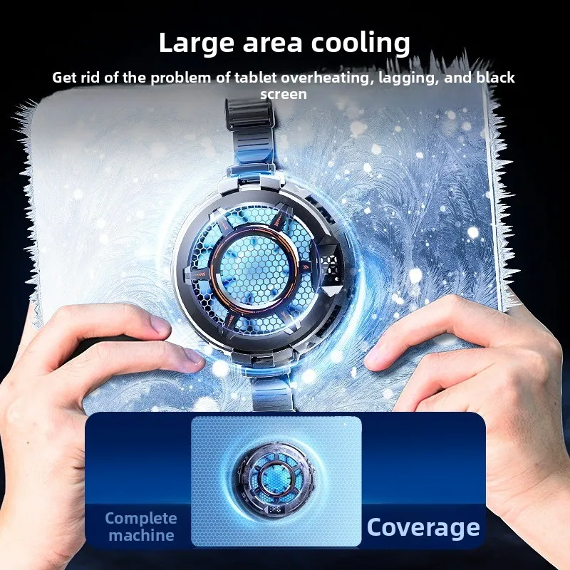 CX05 Tablet PC Magnetic Radiator Three-speed Adjustment Semiconductor Large Area Ice Sealing Refrigeration Cooling Artifact