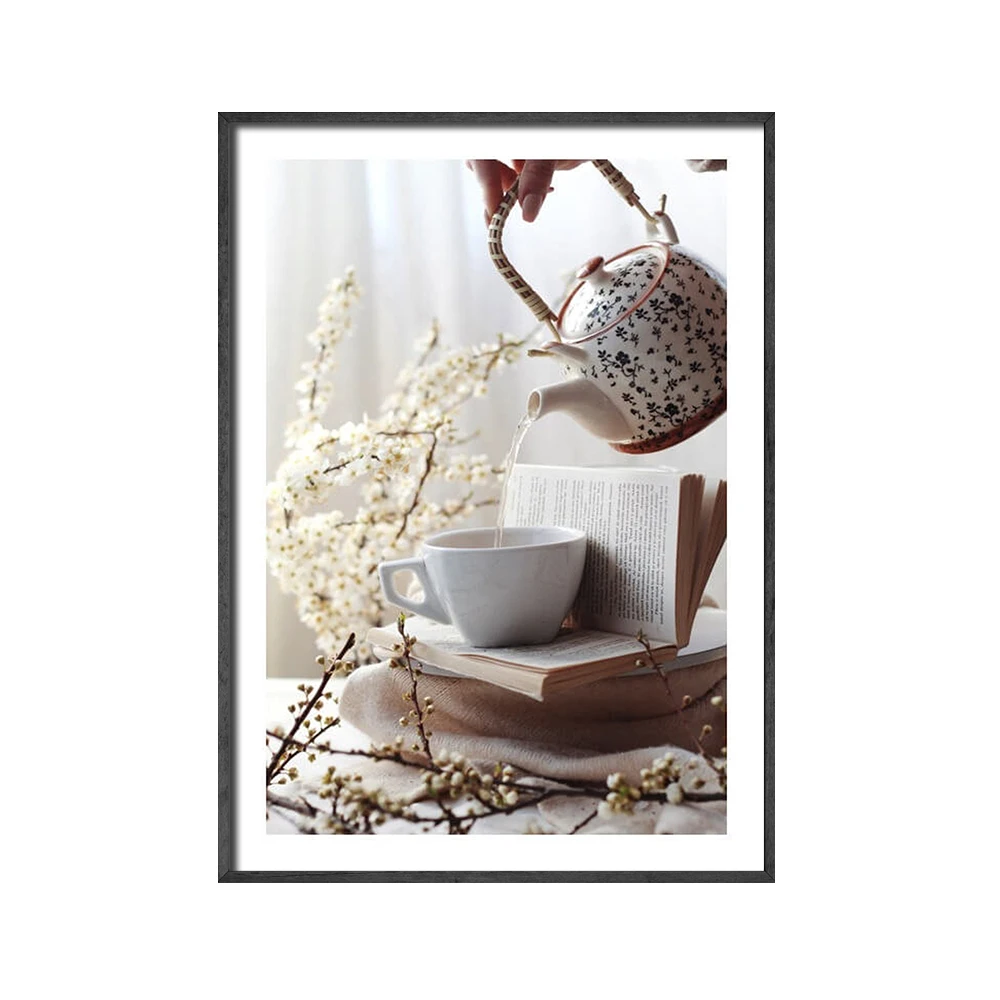 Tea Bread Egg Food Canvas Painting Modern Wall Art Picture for Kitchen Decor Nordic Posters and Prints Home Decoration Para Sala
