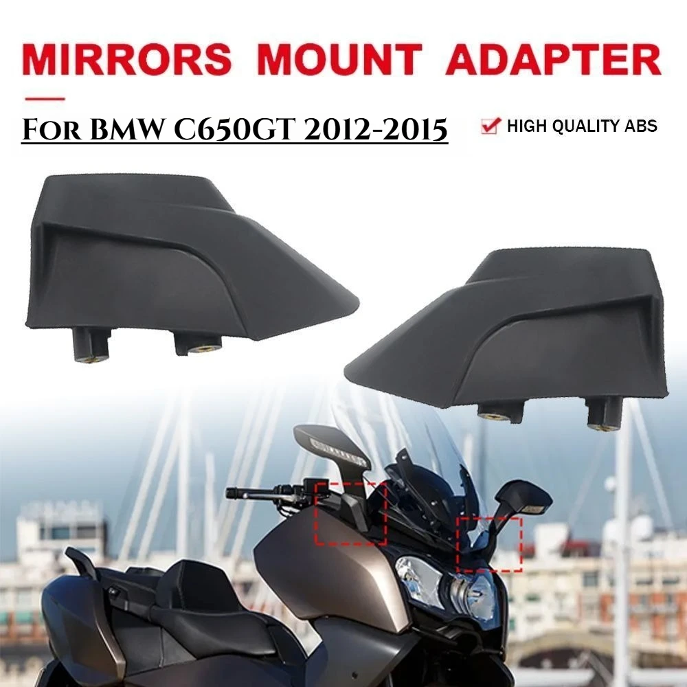 For BMW C650GT 2012-2015 Motorcycle Rearview Mirror Fasteners Reverse Mirror Accessory Base Reflector Bracket Accessories