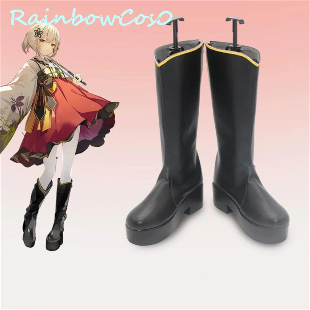 

Scene Arknights Cosplay Shoes Boots Batlle Scaramouche Game Anime Halloween Christmas RainbowCos0 W3356