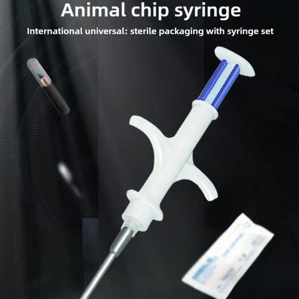 Animal Syringe ID Implant Pet Chip ISO11784/85 FDX-B RFID Injection Pet Microchip For Dog Cat Identification