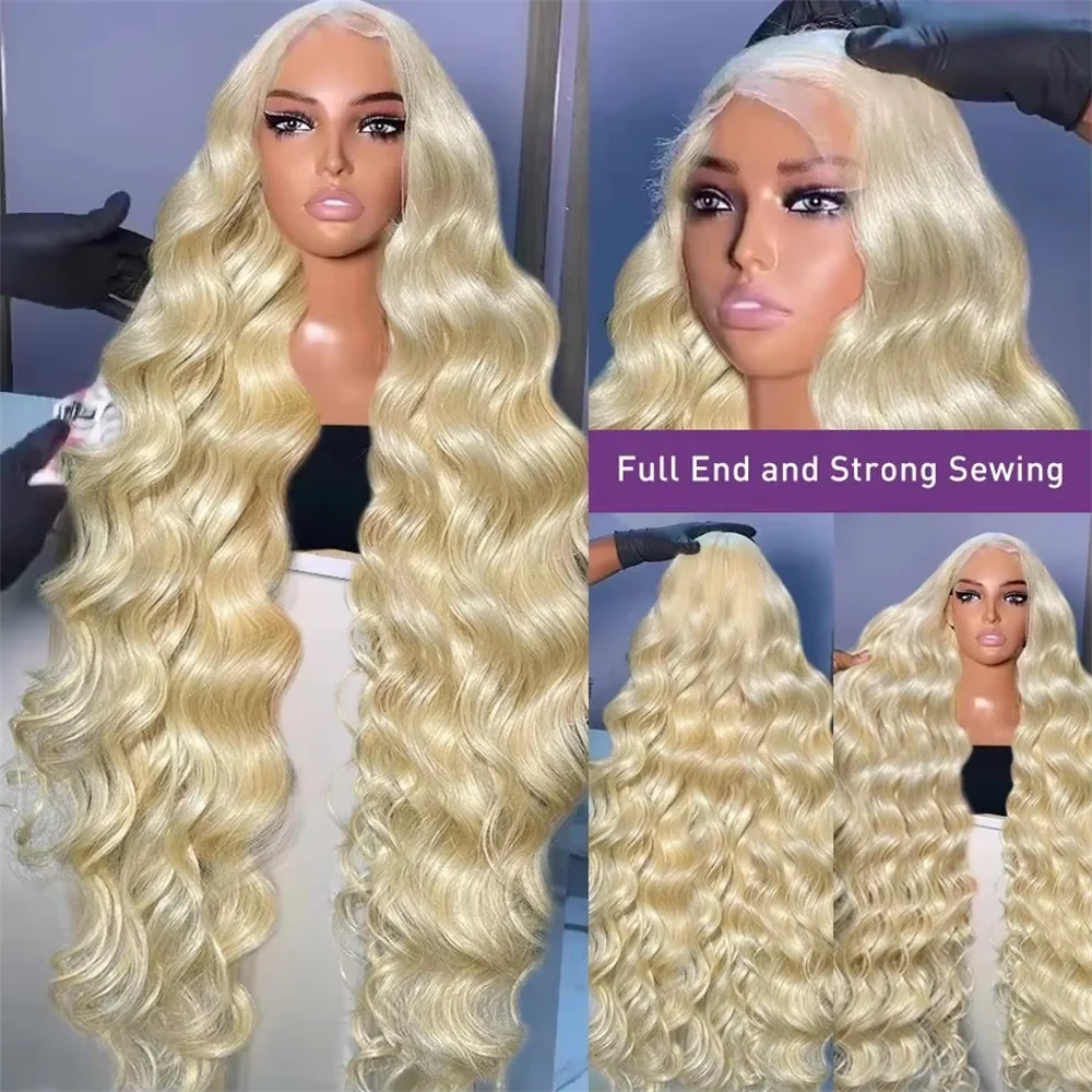 613 العسل شقراء 220 الكثافة الجسم موجة الدانتيل الباروكة الأمامية HD شفافة 13x4 13x6 الدانتيل الجبهة خصلات الشعر المستعار الإنسان للنساء ﻿