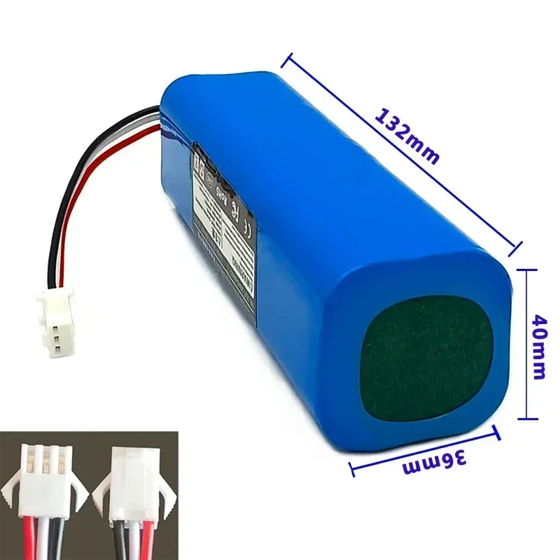 Rechargeable Li-ion Battery for Xiaomi Lydsto R1/Viomi S9/Roidmi Eve Plus /neabot Q11 SYB2 Robot Vacuum Cleaner Battery