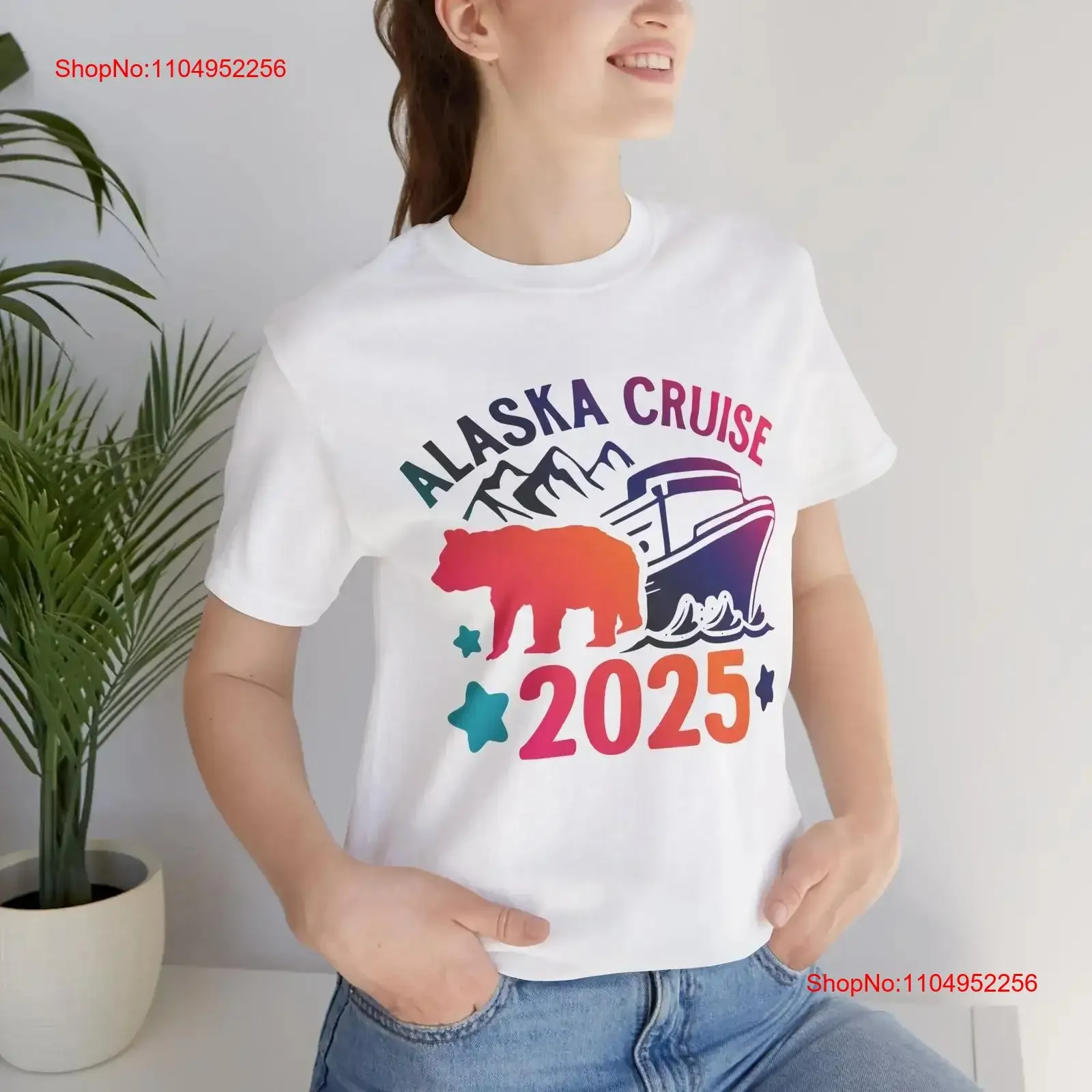 

Футболка Alaska Cruise 2025, морской матросский корабль, семейная винтажная стираная футболка с рисунком, повседневная, растянутая, удобная, слегка мягкая