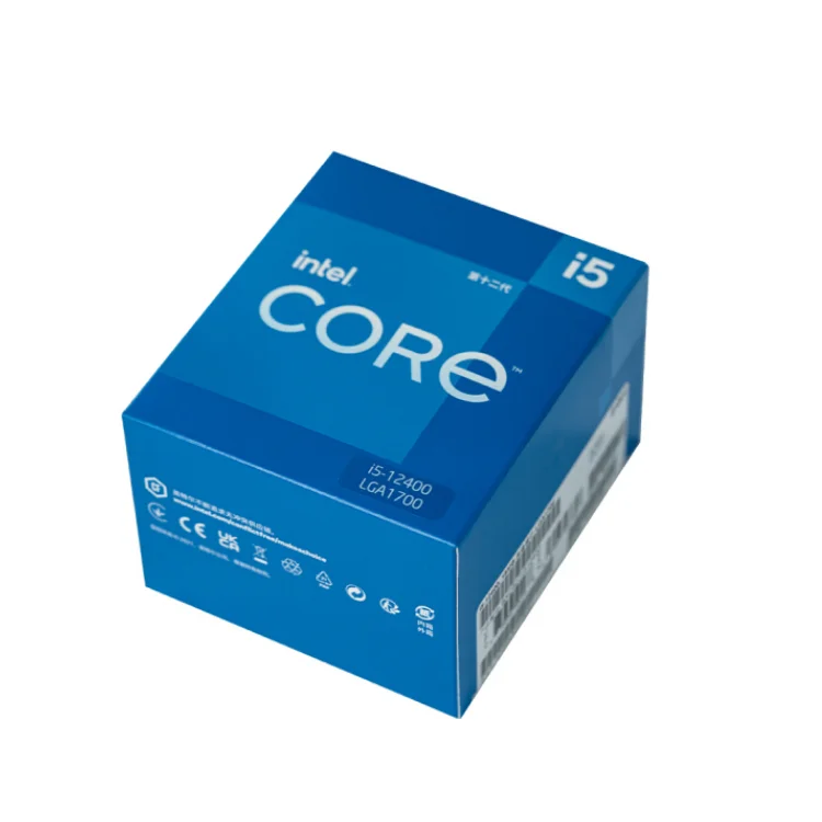 Core I5-12400 Desktop Processor 18M Cache, up to 4.40 GHz LGA1700