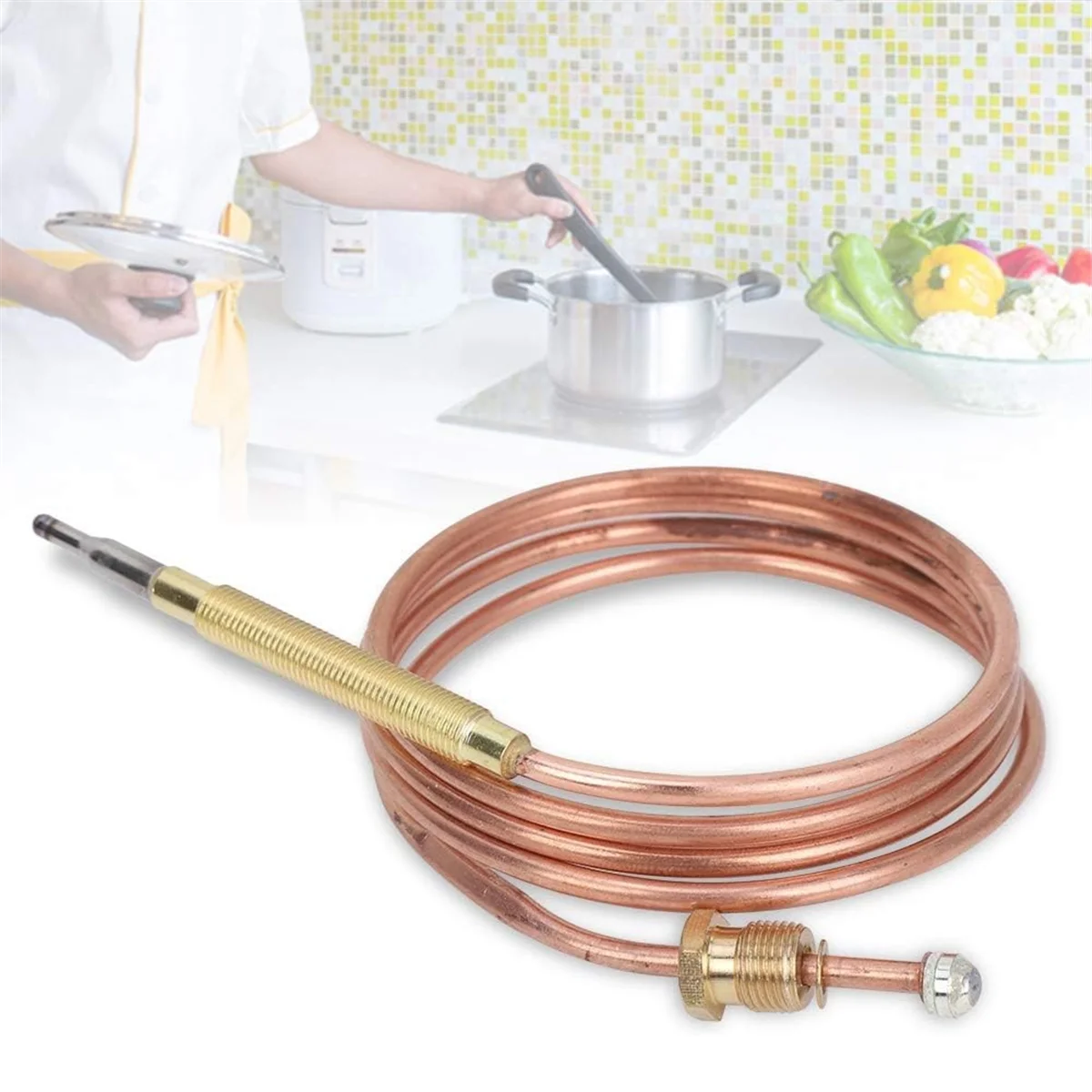 90CM Thermocouple Sensor, A Universal Replacement For Various Applications