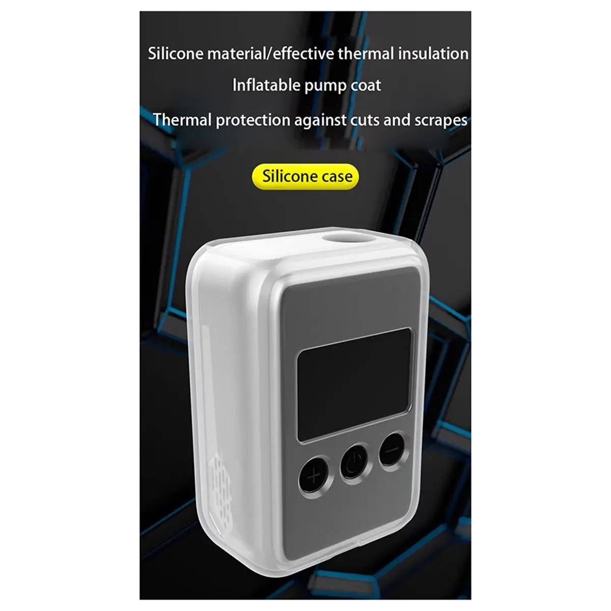 AB31 150 PSI Portable Bicycle Electric Air Pump MINI Quick Charge Compressor Bike Tyre Inflator Digital Gauge Display