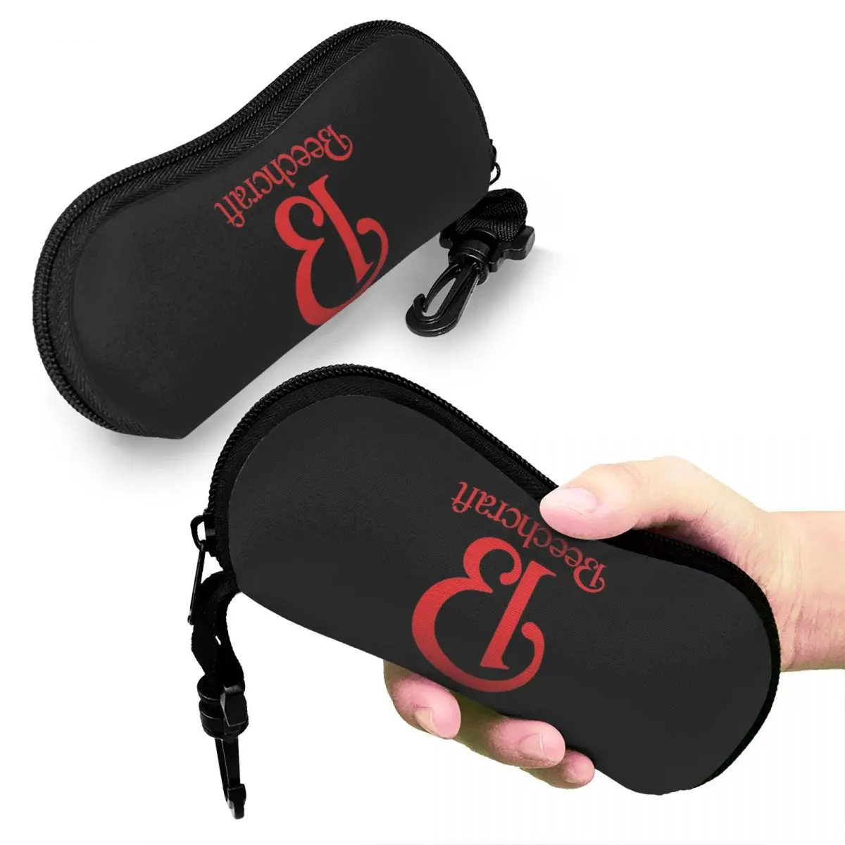 

Beechcraft Aircraft Aviation POCKET SIDE Shell Glasses Case Portable Sunglasses Box Women Men Soft Eyeglasses Bag Pouch