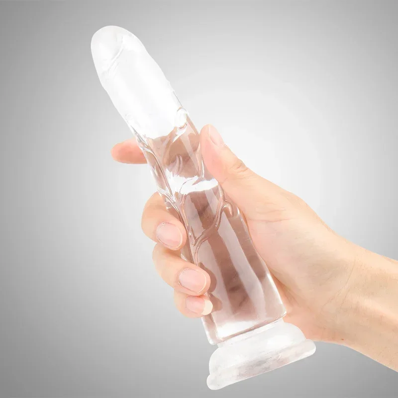 Soft Jelly Dildo Realistic Anal Dick Strapon Erotic Sextoys Suction Cup Big Penis Strap-on Adult Sex Toys for Women Sex Shop