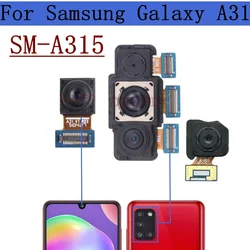 Rear Front Camera For Samsung Galaxy A31 SM-A315F/DS SM-A315G Backside Back Facing Wide Camera Module Replacement Parts