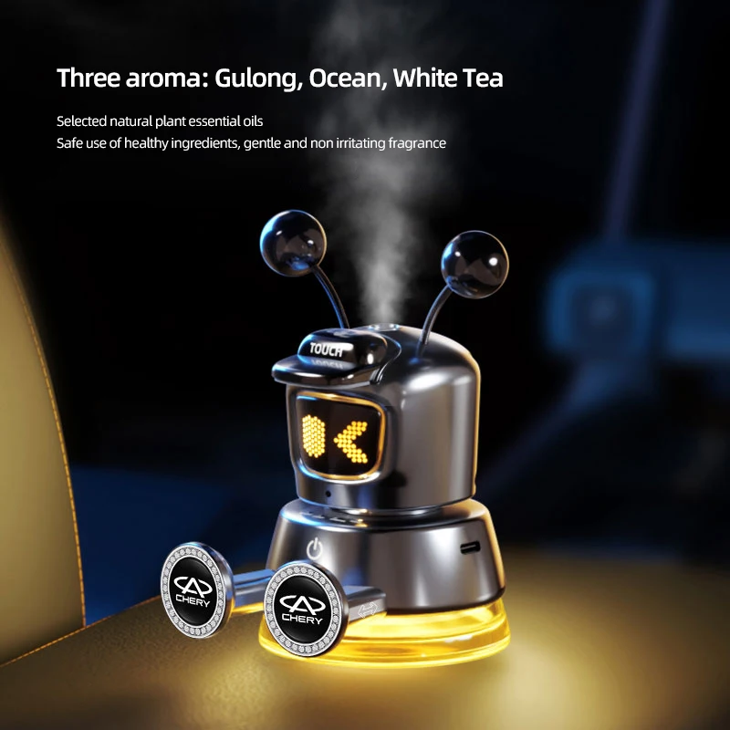 حامل هاتف عطر السيارة آل روبوت ذكي لشيري 06 Omodas Fulwin T9 A8 T8 T10 T6 A9 E05 Arrizo 8 5 Tiggo 8 9 7 5 5X 3X