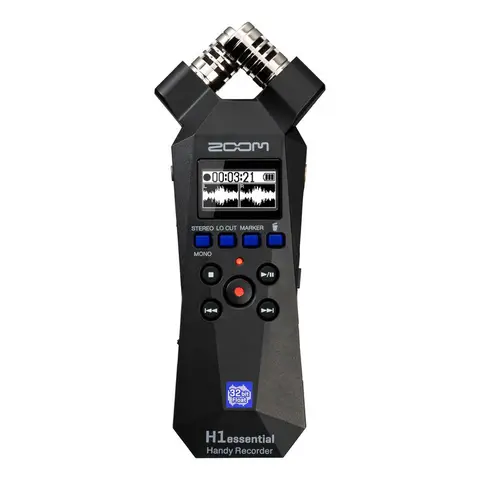 ZOOM H1essential Handy Recorder with 32-Bit Float, H1n Upgrade Version, Come with Furry Microphone Windscreen and Carrying Case