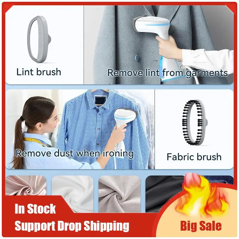 

Top Deals EU Plug Handheld Steam Ironing Machine, All-In-One Clothes Steamer For Household Use