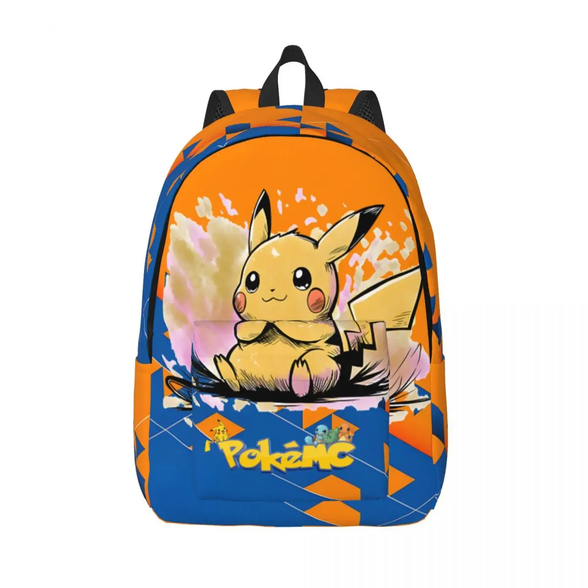 

Japanese Cartoon Game Pokemon Kindergarten Bag Pikachu Students Cool Camping Gift Large Capacity Kindergarten Bag