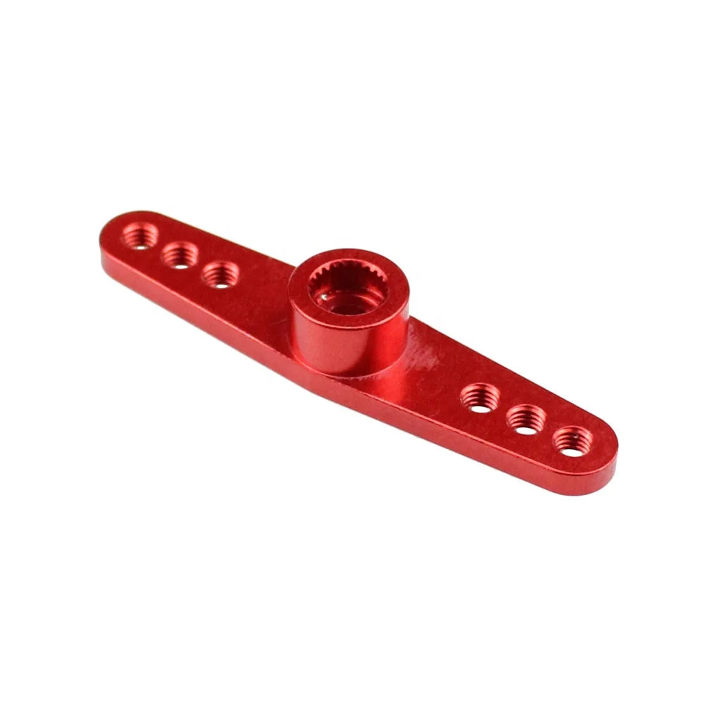 10 peças 25t m3 chifre de braço servo de alumínio único para futaba savox xcore hl hsp hd power ds3225 mg996r peças sobressalentes de barco rc