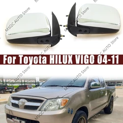 For Toyota HILUX VIGO 2004-2011 Car Side Mirror Assembly Auto Door Rearview Wing Mirror Assy Manual/Electric adjustment