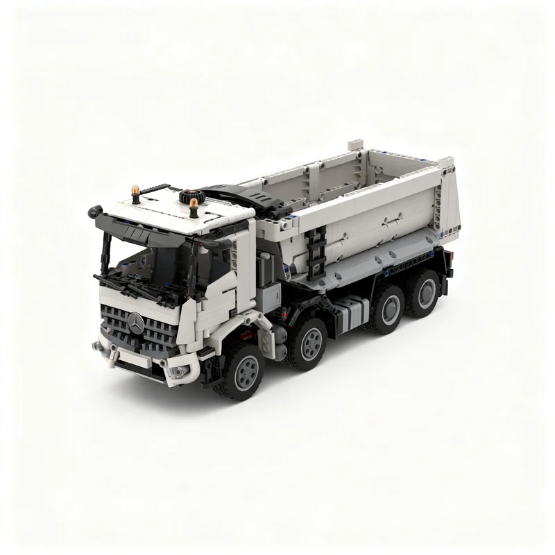 

NEW 1483PCS MOC Arocs 8x4 Tipper Truck Trailer Model DIY Creative Ideas Technology Child Toy Assembly Puzzle Birthday Gift