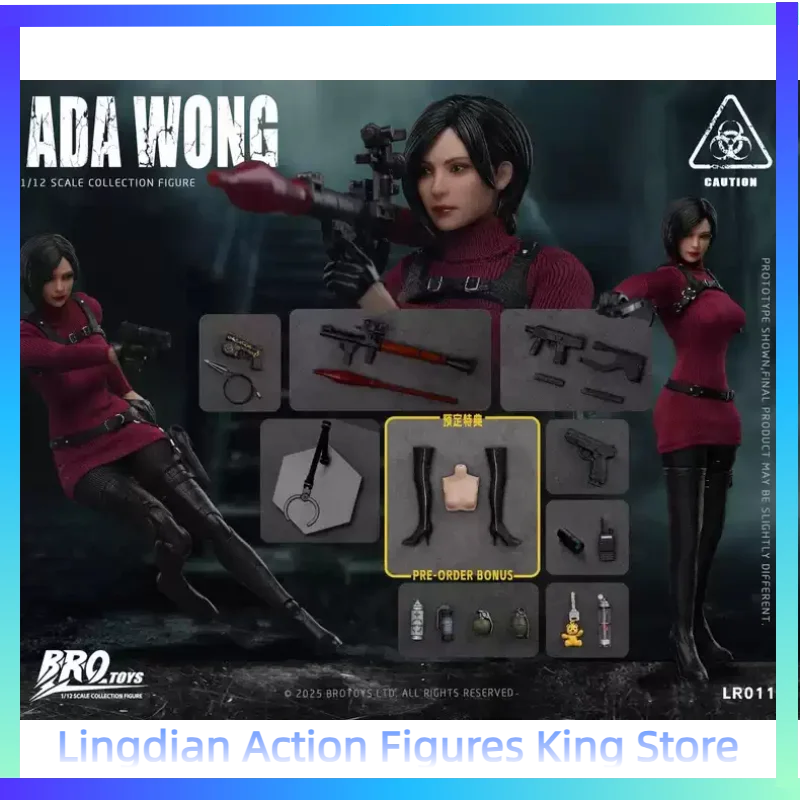 

В наличии BROTOYS 1/12 Фигурка женщины-шпиона Тети Ван, модель персонажа из мультфильма, коллекционная игрушка, подарок