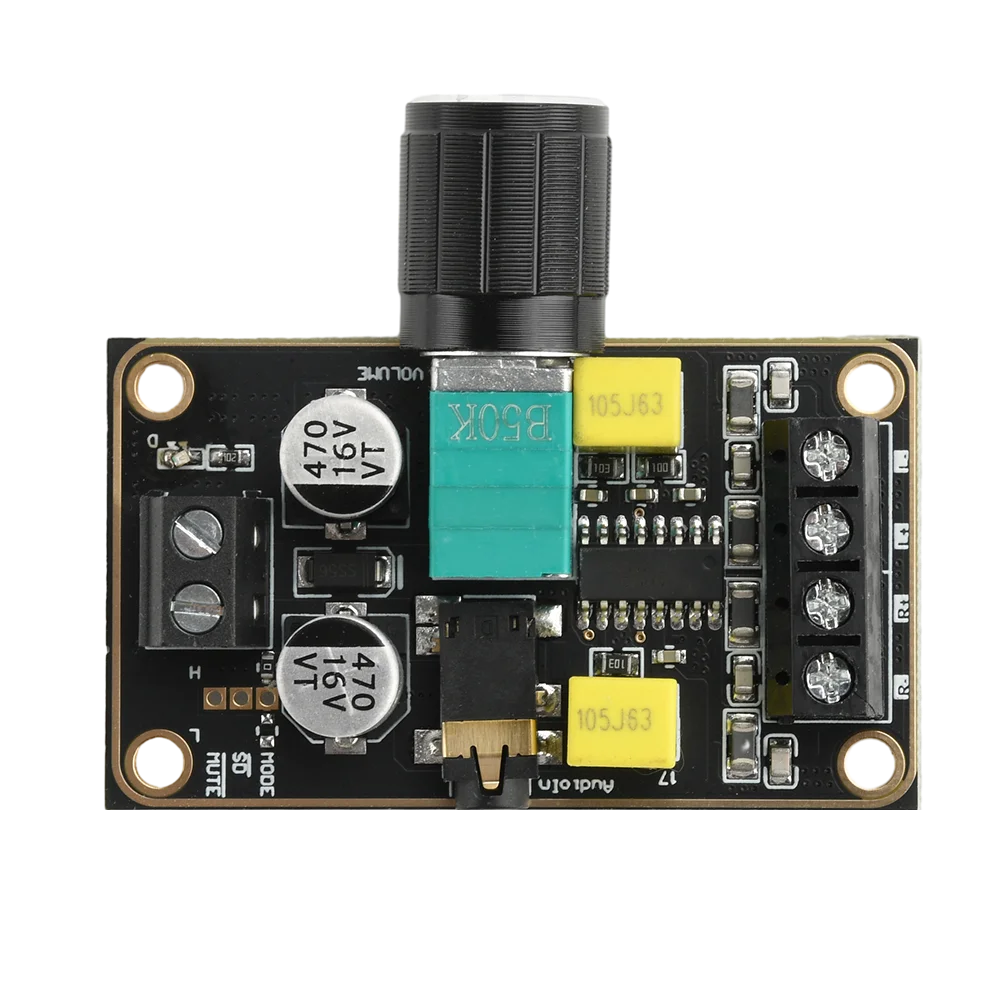 PAM8406 وحدة أمبير الطاقة الرقمية 5Wx2 ثنائي القناة الصوت ستيريو تضخيم مجلس DC5V الفئة D لنظام الصوت مكبر الصوت لتقوم بها بنفسك ﻿