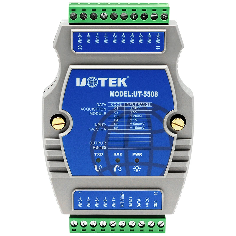 UOTEK UT-5508 8 Modul I/O Input Analog