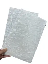 White Pearl Acrylic Sheet with 3mm Cast Marble and Granite Acrylic Sheet for Decoration, Furniture Sheet Materials, etc.