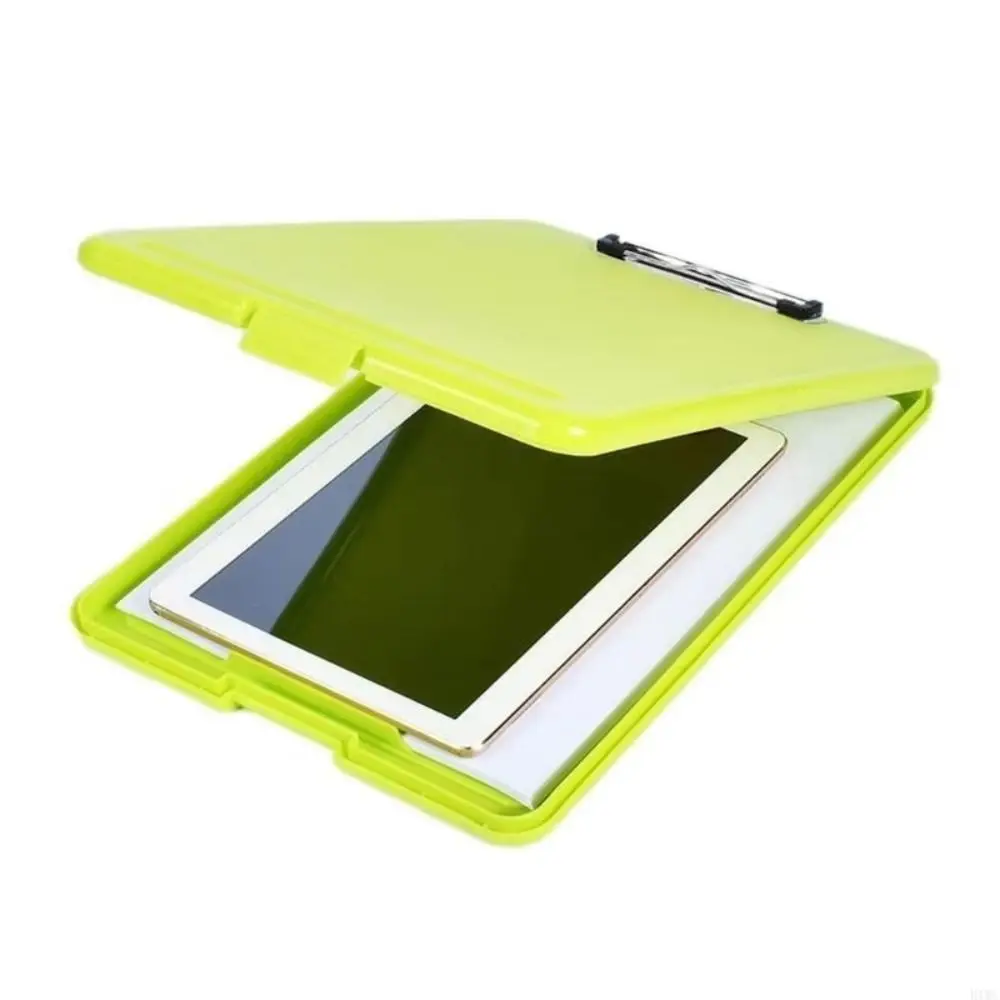 Practical Plastic File Organizer Waterproof Large Capacity Multifunctional File Folder Foldable a4 Size Document Box School Use