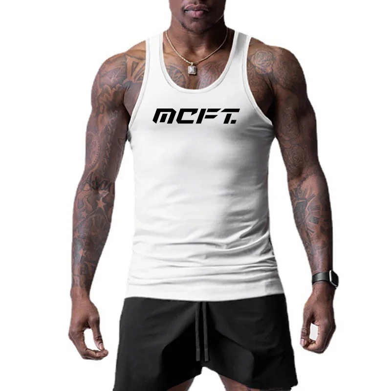 New Mens Bodybuilding Trend  Tank Top Mesh Clothing Undershirt Workout Vest Breathable Fitness Quick Dry Sleeveless Singlets