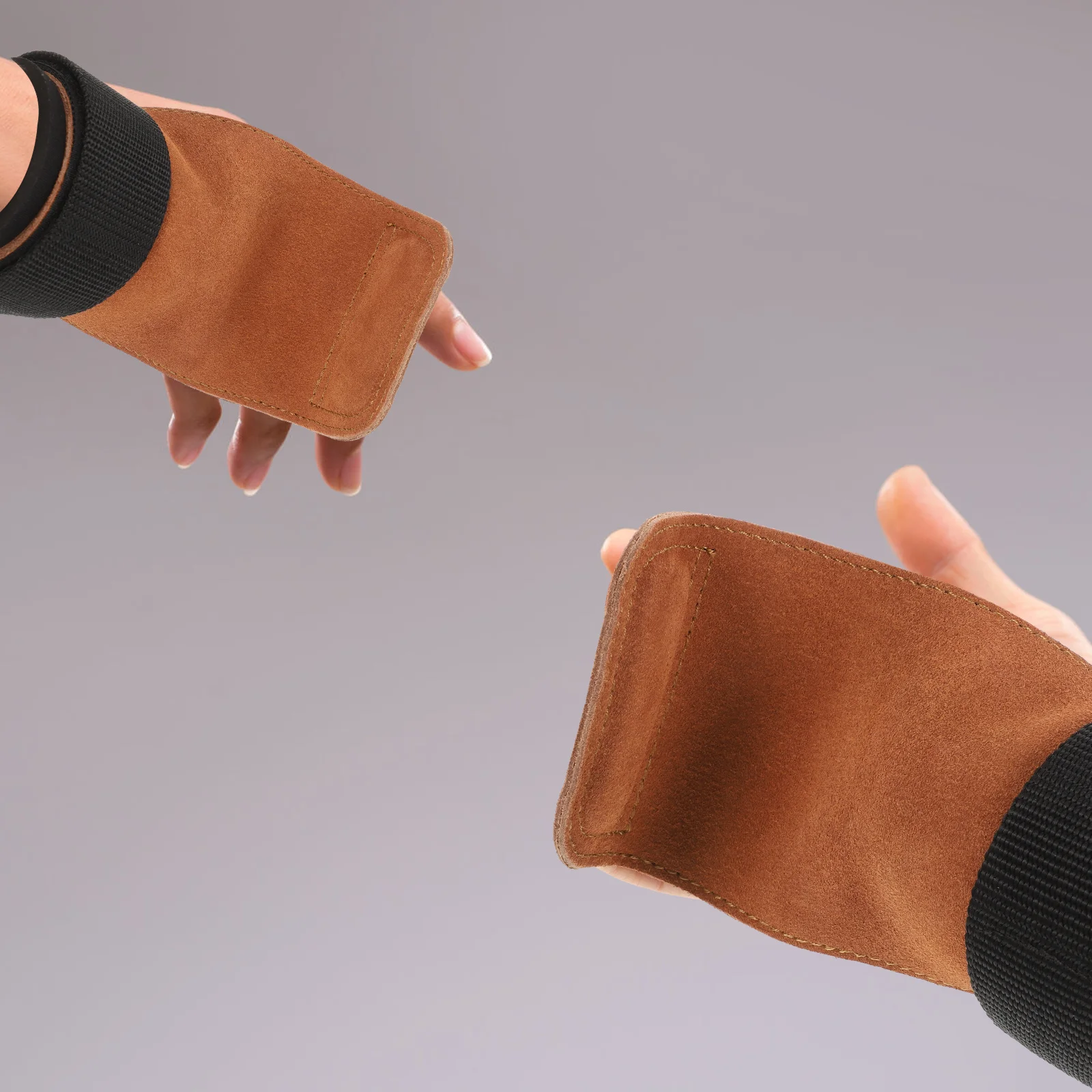 

Exquisite Workmanship Training Palm Pads Barbell-Lifting Wrist Straps Non-Slip Grip for Various Sports Weightlifting Palm Pads