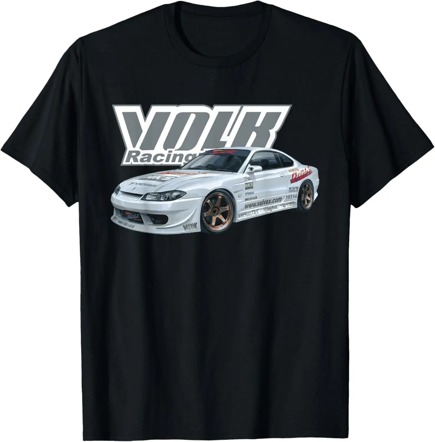 S15 SILVIA Drift Car Spec on VOLKS T-Shirt