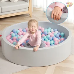 Thick Cotton Baby Balls Pool Toys Indoor & Outdoor Baby Activity Fence for 1-3 Years Ball Pit Games for Babies(Ball Not Include)