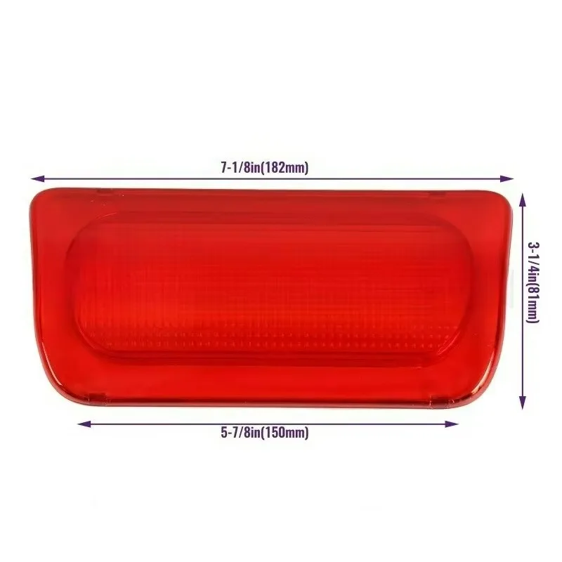 

Iem For 1Pcs Chevrolet S10 GMC Sonoma 1994 1995 1996-2004 Car Raer 3rd Brake Light High Mounted Third Srop Brake Warning Lamp G